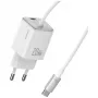 USAMS 20W GaN Fast Charger with Cable