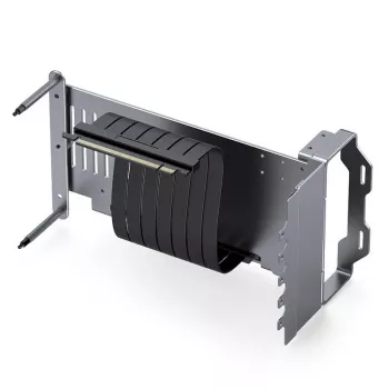 Jonsbo A50 Vertical GPU Mount Kit, PCIe 5.0 Riser Cable 175mm, Gray (A50 GRAY)