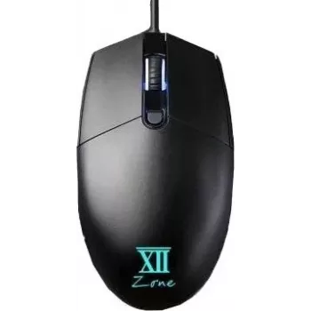 REMAX XII-V3500 Gaming Mouse with 7 Color Change, Black, Wired USB Optical, 6 Buttons, 800-2400 DPI