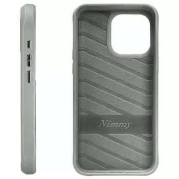 Nimmy Case for iPhone 15 Pro Max 6.7 inch Gray Glasses Cool Cat