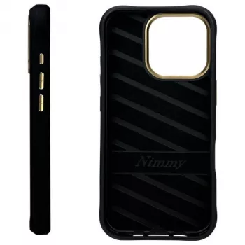 Nimmy Cool&Cute 2.0 Monkey Case for iPhone 16 Pro Max 6.9 inch Black