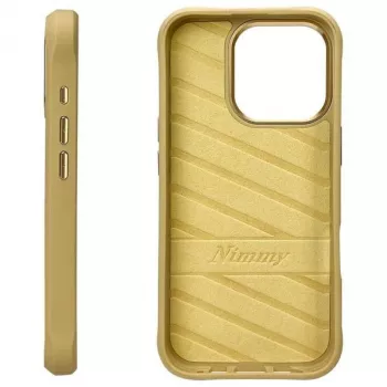Nimmy Big Eyed Pet 2.0 Cat Case for Apple iPhone 16 Pro Max 6.9 inch - Khaki