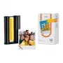 Liene Amber 3x3 Self-Adhesive Photo Paper, 40 Sheets + 1 Refill
