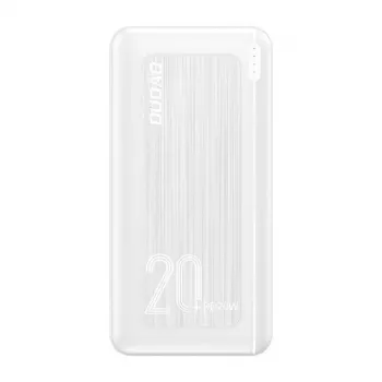 Dudao K12PQ+ Power Bank 20000mAh 20W White
