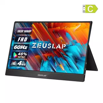 ZEUSLAP Z15ST Portable Monitor with 15.6 inch Touchscreen Full HD IPS