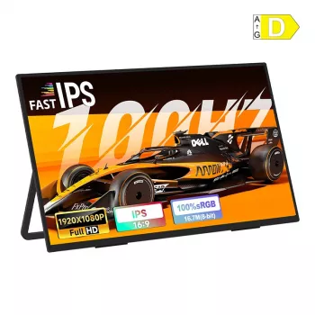 ZEUSLAP Z23 LITE 23.8 inch Portable Monitor - Full HD IPS 100Hz USB-C