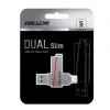 HIKSEMI CLE USB 64 GB E307C U3 Dual USB 3.2 and USB Type-C Grey