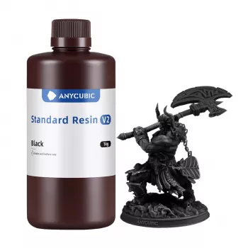 Anycubic Standard V2 Resin, Black, 1kg
