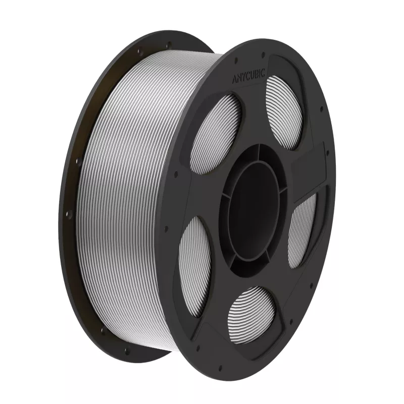 Anycubic PLA Silk Filament 1.75mm Silver 1kg