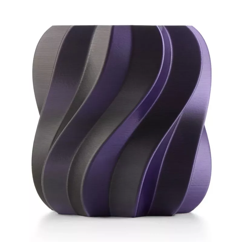 Anycubic PLA Silk Dual PLA Filament 1.75mm Black & Purple AHSC10-103