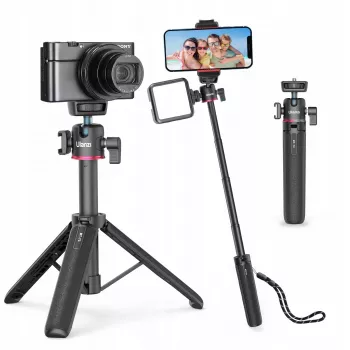 Ulanzi MT-73 Tripod Monopod with 3D Pan/Tilt Head and Phone Holder