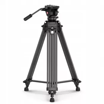 ULANZI MT-81 Tripod with Fluid Head for Filmmaking, 8kg Load, 155cm Height
