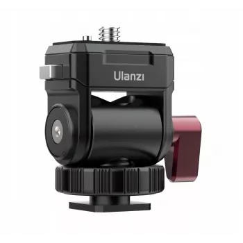 ULANZI Quick CO01 3D 360° Monitor Mount with 1/4 inch Screw, Black