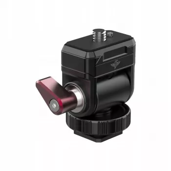 ULANZI Quick CO01 3D 360° Monitor Mount with 1/4 inch Screw, Black