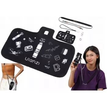 ULANZI CO71 Hard Shell Storage Bag for DJI Osmo Pocket 3 with Neck Strap