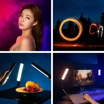 Ulanzi B15RGB 15W LED Tube Light with RGB and CCT Modes