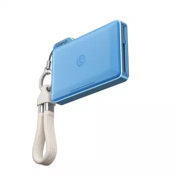 Ulanzi DC01 Memory Card Case with SD and microSD Card Reader - Blue
