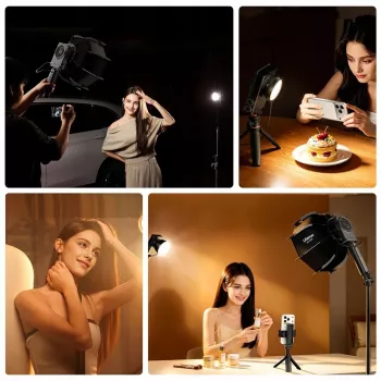 Ulanzi C01 LED Video Light 2700K-6500K with Lens
