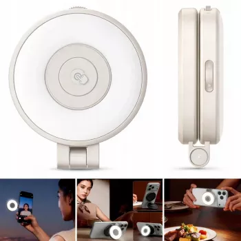 ULANZI LM21 LED Video Light with MagSafe, 2500K-9000K, 6W, White