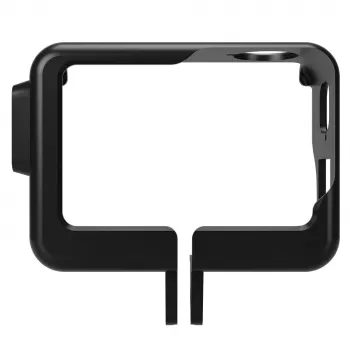 TELESIN Frame Mount Case for Insta360 ACE with Cold Shoe Mount and Screw - Black
