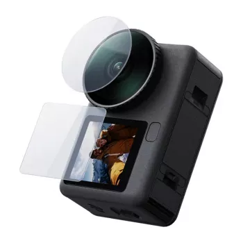 TELESIN Tempered Glass Set for DJI Osmo Action 6 (2x Lens + Screen)