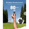 TELESIN Selfie Stick Tripod with Bluetooth Remote Control 80m for GoPro Hero 13 12 11 10 9 Max Max2
