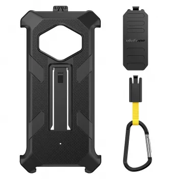 Ulefone RugKing 3 Pro Rugged Protective Case with Holster - Black