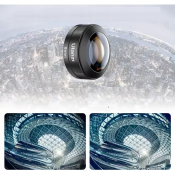 Ulanzi CL-004 8mm Fisheye Lens for Smartphone - Black