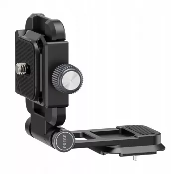 Ulanzi UKA08 Arca-Swiss Quick Release Plate with 1/4 inch Screw, Black