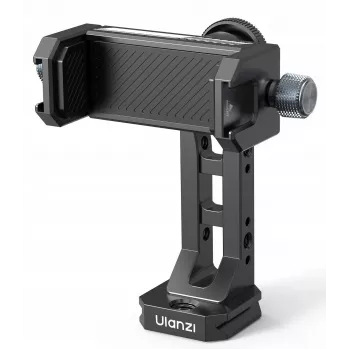 Ulanzi MA53 Phone Tripod Mount 360° with 2x Cold Shoe, Arca-Swiss, 1/4 inch & 3/8 inch Threads