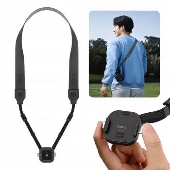 Ulanzi UKA06 Camera Neck Shoulder Strap with Quick Release Plate, Arca-Swiss Compatible, 1/4 inch-20 Screw, Black