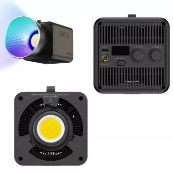 LED LENSER LED Video Light Ulanzi ML100 RGB WB 2700K-6500K