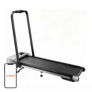 ACEZOE P12 Foldable Electric Treadmill (Black and Gray)