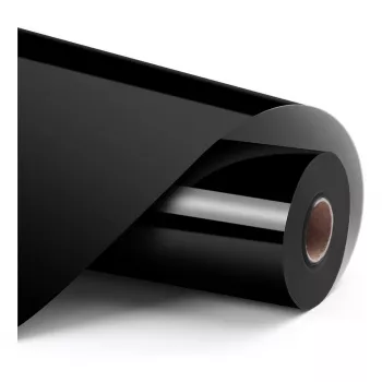 LOKLIK Heat Transfer Vinyl Basic - Black - 10 inch x 10 ft Roll
