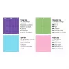 LOKLIK Europe LOKLiK Cutting Mat 3-Pack - Purple Strong Grip