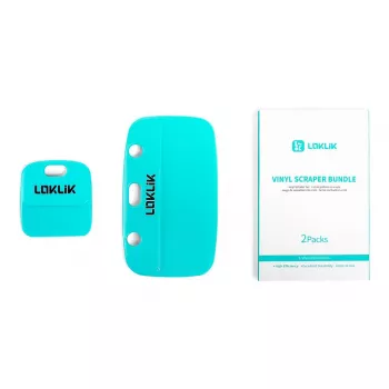 LOKLiK Vinyl-Rakel Set - Vinyl Crafting Scraper Set with Large and Small Precision Scrapers