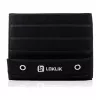 LOKLIK Vinyl Roll Holder - Wall Mounted Storage for 24 Rolls, Black