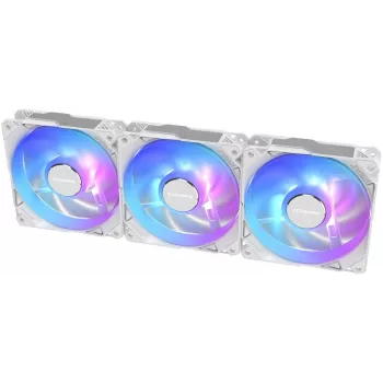 TCOMAS FA200 White Triple Pack 3x120mm Case Fan