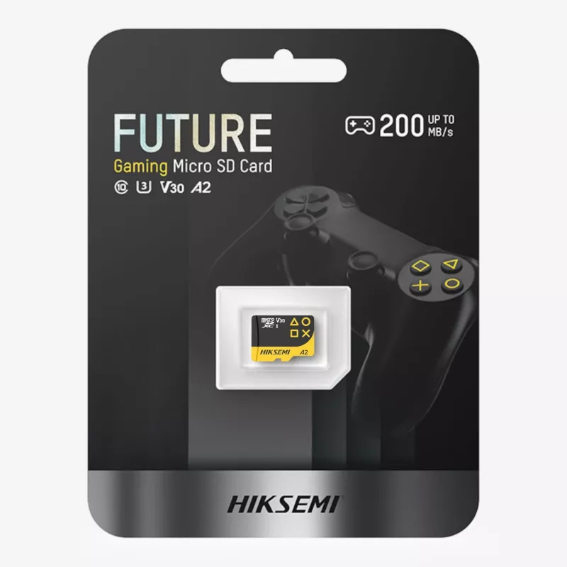 HIKSEMI Future G3 Gaming Micro SDXC 512GB Memory Card - Up to 200MB/s Read, A2, V30, U3
