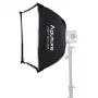 Amaran Light Box 45x45 – Square Softbox with Bowens Mount, Dual Diffusion, Fabric Grid, Carrying Bag