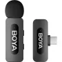 BOYA BY-V10 V2.0 Wireless Microphone 2.4GHz - Black