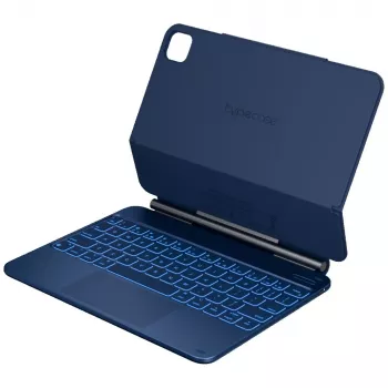 Typecase Edge Keyboard Case for iPad Air 11 M2 2024 / M3 2025 / M4 2026, Light Blue