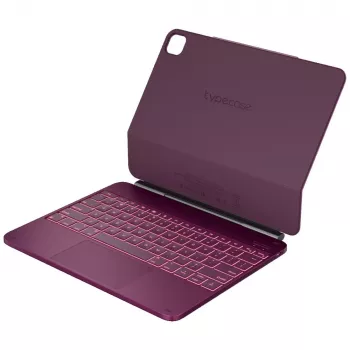 Typecase Edge Keyboard Case for iPad Pro 13 2024/2025, Raspberry