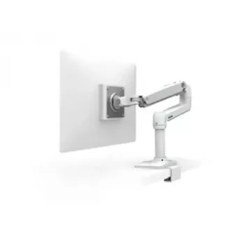Ergotron LX Desk Mount Arm for LCD Display - White - Constant Force Technology - C-Clamp and Grommet Mount - Up to 32 Inches