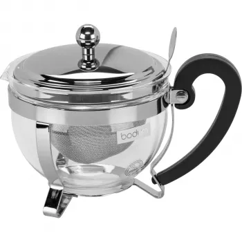 Bodum Chambord Tea Press 0.5 Liter, with Filter, Stainless Steel
