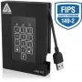Apricorn Aegis Padlock Fortress A25-3PL256-2000F - Encrypted Hard Drive - 2 TB - External (Portable)