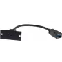 Kramer Electronics WU-CA(W) USB Cable 0.12 m USB 3.2 Gen 1 USB-A to USB-C Black