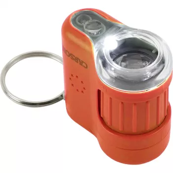 Carson MicroMini 20x Digital Microscope - Orange/Silver - LED - Battery