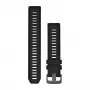 Garmin QuickFit 22 Silicone Watch Band 22mm Black for Instinct 2, Fenix 7, Forerunner 965, Epix (Gen 2) - 010-13105-06