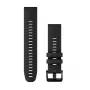 HAMA Garmin Silicone QuickFit Watch Band 22mm Black 010-13280-00